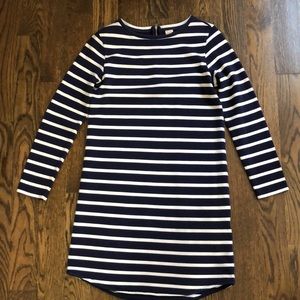 Levi’s striped long-sleeved sweater dress